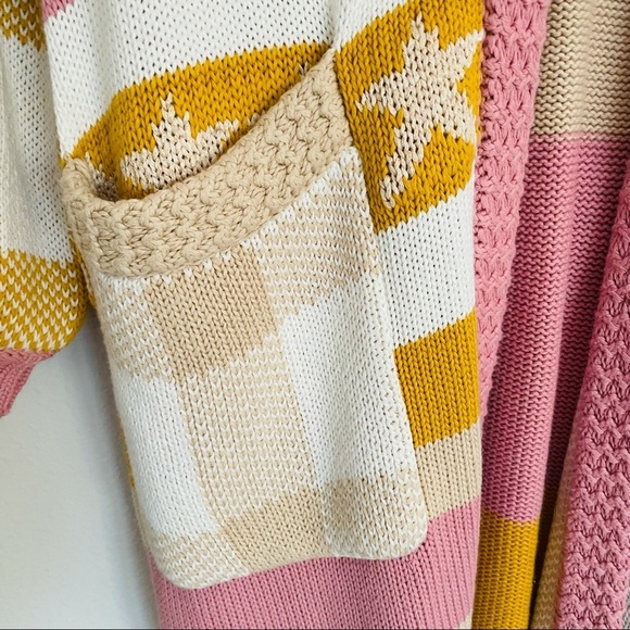 NEW Love Shack Fancy belted Grayson cardigan Duster Desert Sunset XS/S - Picture 11 of 16